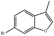 6-bromo-3-methylbenzofuran Struktur