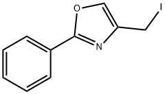 4-(Iodomethyl)-2-phenyloxazole Struktur