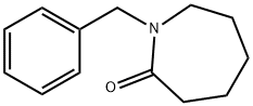 1-Benzyl-hexahydro-azepin-2-on Struktur