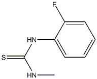1-(2-fluorophenyl)-3-methylthiourea 结构式