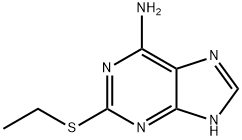 2-ethylsulfanyl-7H-purin-6-amine Structure