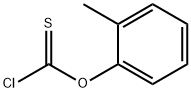 2-tolyl chlorothioformate Structure