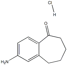 2-amino-6,7,8,9-tetrahydrobenzocyclohepten-5-one hydrochloride|