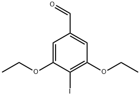 3,5-二乙氧基-4-碘苯甲醛 结构式