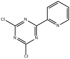 2,4-dichloro-6-(2-pyridinyl)-1,3,5-Triazine Structure