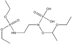 [2-(Diethoxy-phosphorylamino)-ethyl]-phosphoramidic acid diethyl ester Structure