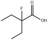 2-Ethyl2-fluoro-butanoic acid Struktur