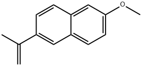 6-METHOXY-2-(1-METHYLVINYL)NAPHTHALENE Struktur