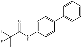 N-4-biphenylyl-2,2,2-trifluoroacetamide Struktur