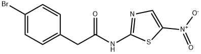 349430-53-1 2-(4-bromophenyl)-N-(5-nitro-1,3-thiazol-2-yl)acetamide