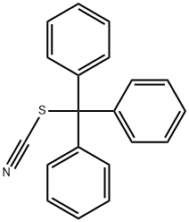 TRIPHENYLMETHYL THIOCYANATE, 35036-90-9, 结构式