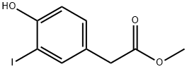 methyl 2-(4-hydroxy-3-iodophenyl)acetate Structure