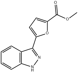 2-Furancarboxylic acid, 5-(1H-indazol-3-yl)-, methyl ester
