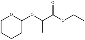 2-[(四氢吡喃-2-基)氧基]丙酸乙酯,3539-40-0,结构式