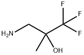 3-amino-1,1,1-trifluoro-2-methylpropan-2-ol 化学構造式