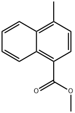 methyl 4-methyl-1-naphthoate Structure