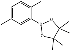 2-(2,5-Dimethyl-phenyl)-4,4,5,5-tetramethyl-[1,3,2]dioxaborolane Structure