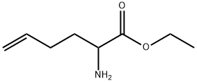 Ethyl 2-aminohex-5-enoate Struktur