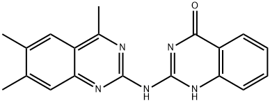 2-[(4,6,7-trimethylquinazolin-2-yl)amino]quinazolin-4-ol,362000-15-5,结构式
