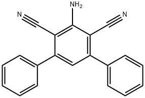 5 -氨基- [ 1':3',1'-联苯] 4',6'-二腈 结构式