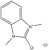 2-Chloro-1,3-dimethyl-1H-benzimidazol-3-ium chloride Structure