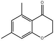 5,7-二甲基-3,4-二氢-2H-1-苯并吡喃-4-酮, 3649-03-4, 结构式
