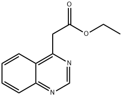 喹唑啉-4-乙酸乙酯 结构式