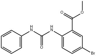 methyl 5-bromo-2-(3-phenylureido)benzoate