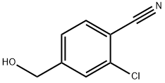 2-Chloro-4-(hydroxymethyl)benzonitrile,371764-78-2,结构式