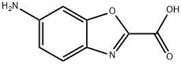 6-Amino-benzooxazole-2-carboxylic acid Struktur