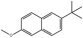 2-(tert-Butyl)-6-methoxynaphthalene 结构式