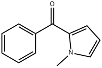 (1-甲基-1H-吡咯-2-基)苯基甲酮, 37496-06-3, 结构式