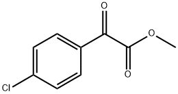 2-(4-氯苯基)-2-氧代乙酸甲酯,37542-28-2,结构式