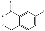 1-(bromomethyl)-4-iodo-2-nitrobenzene Structure