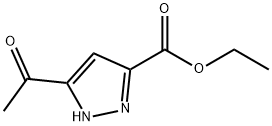 ethyl 5-acetyl-1H-pyrazole-3-carboxylate Structure