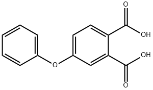 4-苯氧基-1,2-苯二甲酸,37951-15-8,结构式