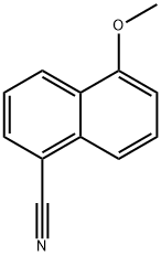 5-methoxy-1-naphthonitrile 结构式