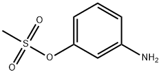 3-aminophenyl methanesulfonate Structure