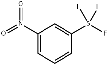 (3-硝基苯基)硫三氟化物 结构式