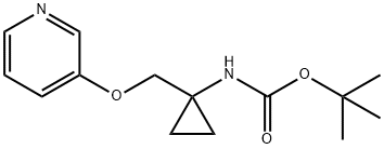 387845-56-9 tert-Butyl (1-((pyridin-3-yloxy)methyl)cyclopropyl)carbamate
