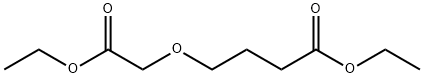 ethyl 4-((ethoxycarbonyl)methoxy)butanoate Struktur
