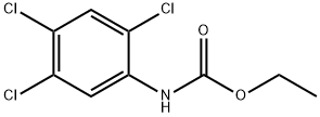 ETHYL N-(2,4,5-TRICHLOROPHENYL)CARBAMATE Struktur
