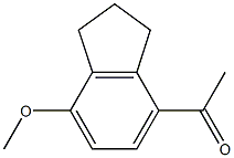 1-(7-methoxyindan-4-yl)ethanone Structure