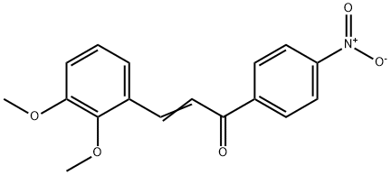 2,3-DIMETHOXY-4'-NITROCHALCONE Struktur