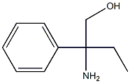 2-amino-2-phenylbutan-1-ol Structure
