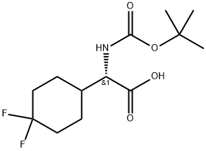 tert-butoxycarbonylamino-(4,4-difluoro-cyclohexyl)-acetic acid|tert-butoxycarbonylamino-(4,4-difluoro-cyclohexyl)-acetic acid