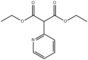 2-Pyridin-2-yl-malonic acid diethyl ester 化学構造式