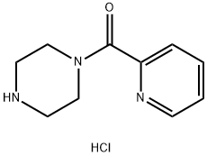 哌嗪-1-基(吡啶-2-基)甲酮二盐酸盐, 39639-99-1, 结构式