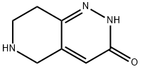 5,6,7,8-四氢吡啶并[4,3-C]哒嗪-3-醇, 39716-50-2, 结构式