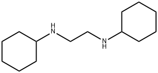 N,N'-Dicyclohexyl-1,2-ethanediamine Hydrate Struktur